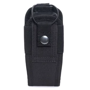 Tactical Walkie Talkie Pouch Oxford MolleRadio Pouch Holder Pocket PortableOutdoor Hunting Sports Waist BagInterphone Holster