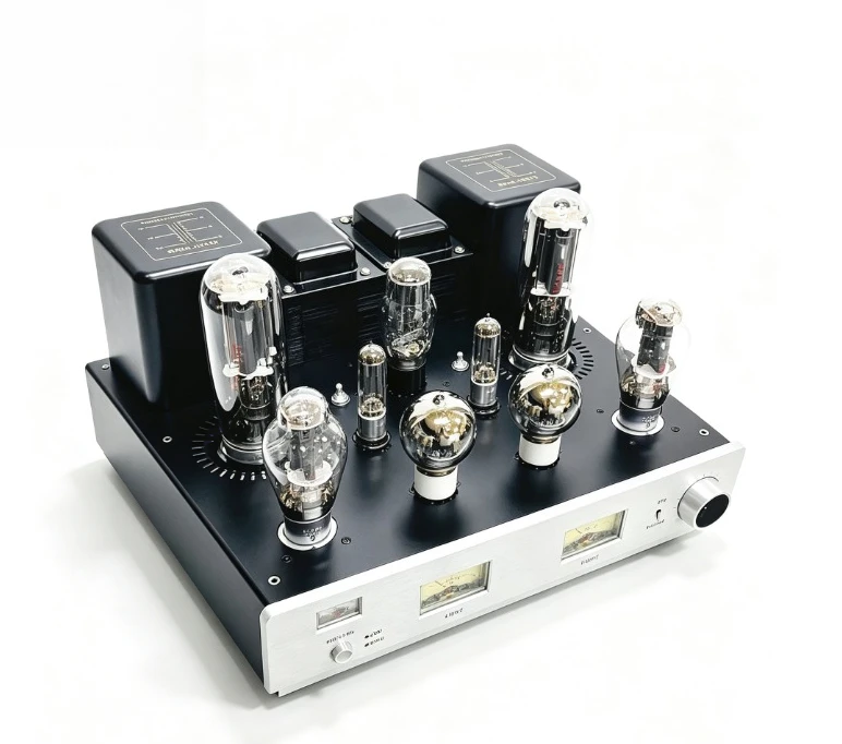 300B Driven 845 Vacuum Tube Amplifier High‑Power Single‑Ended Class A Hi‑Fi Amp with Built‑in Decoder for Home Stereo Audio