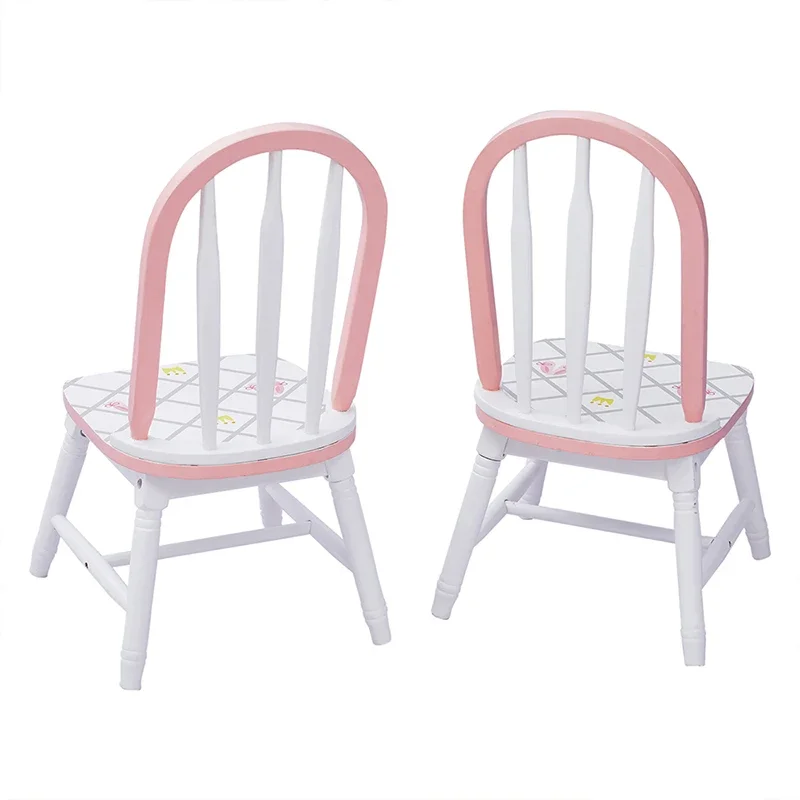 Children's table and chair set Baby writing one table and two chairs - view 5
