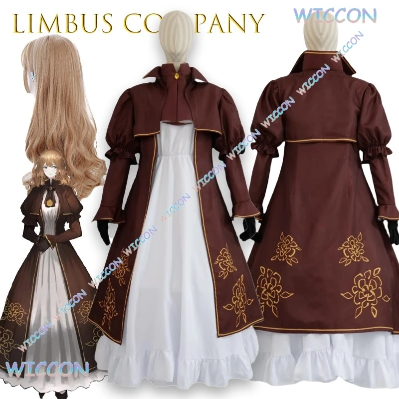 Anime Game Character Limbus Company Catherine Cosplay Costume Uniform Outfit Halloween Party Cos Dress Stage Concert Performance