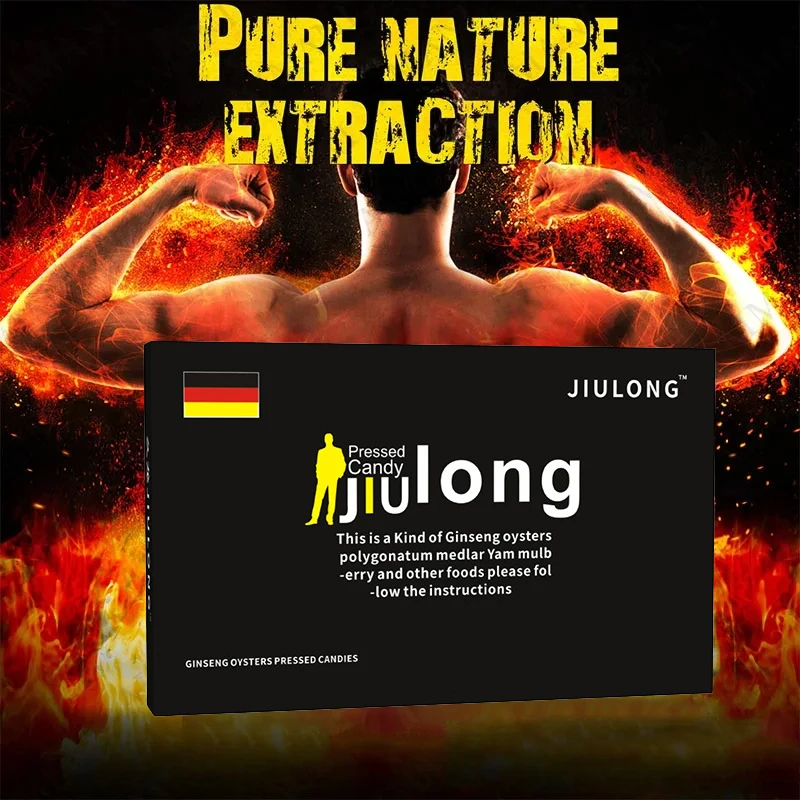 Ginseng- und Austerntablettenbonbons, wärmendes Tonikum für Männer, Medizin und Lebensmittel werden aus der gleichen Quelle geliefert