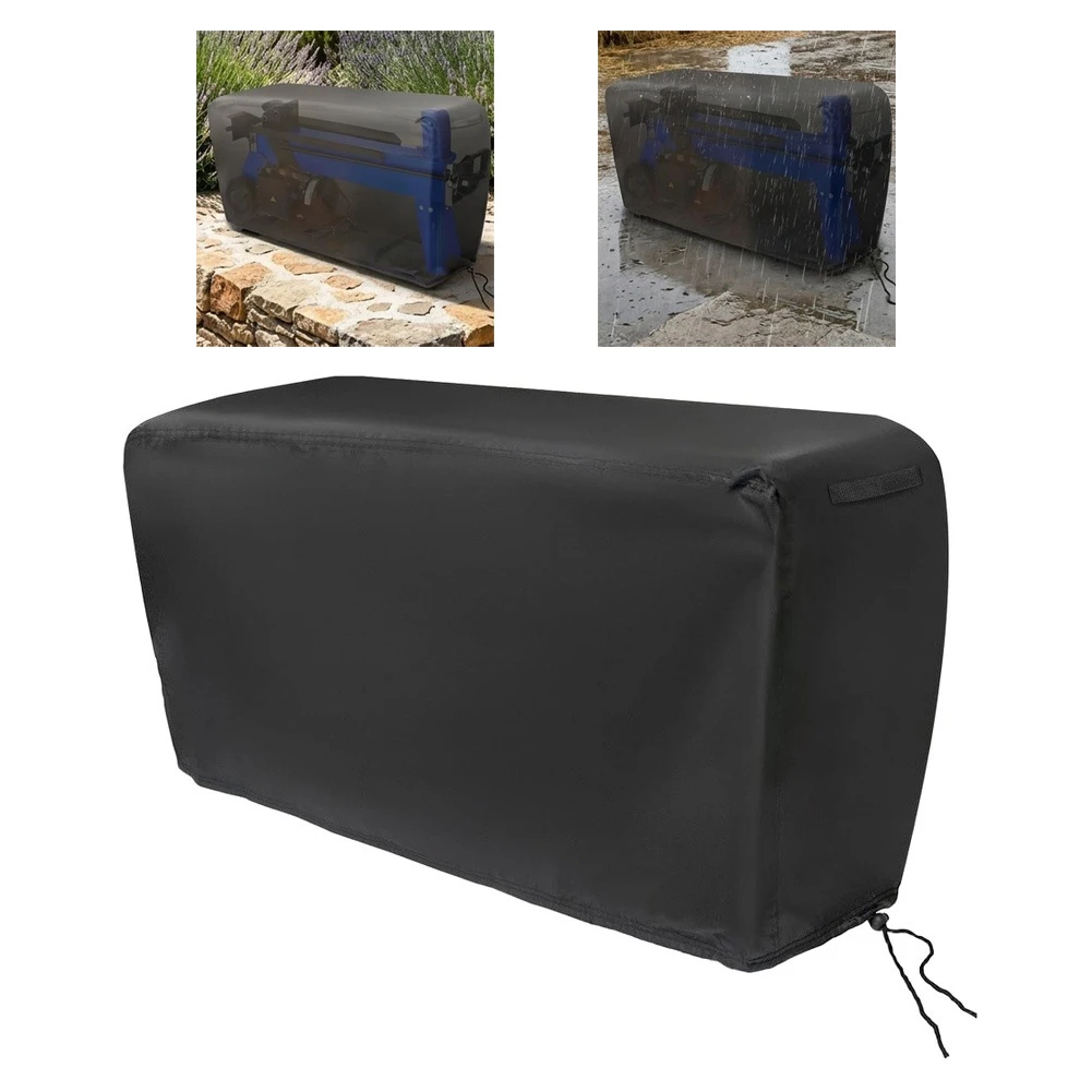 Electric Log Splitter Cover Built to Fit 12 Ton Models - 210D Oxford Cloth with Drawstring for Secure Coverage