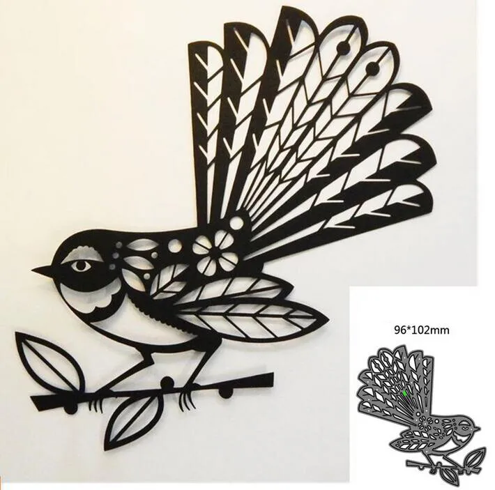 

Animal Bird metal cutting dies mold Scrapbooking paper craft knife mould blade punch template Embossing stencils 1PCS