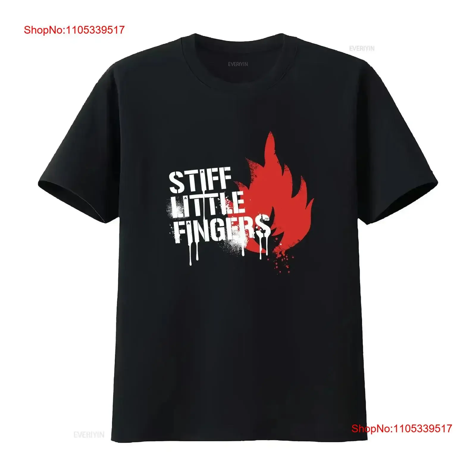 stiff little fingers graffiti T Shirt vintage Washed Top For Everyday Wear Stylish Breathable Casual graphic designer clothes