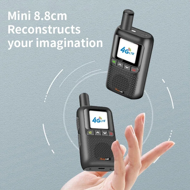 CL-169 4G POC Clear Loud Sound Handheld Walkie Talkie 5000km Range IPx4 Water Resistant 3500-4000mAh Battery LTE-FDD