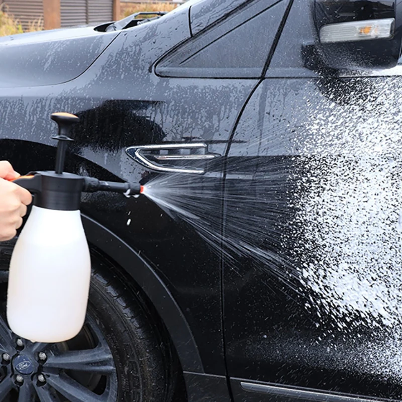 

1.5L Car Washer Foam Car Washing Tool Wash Sprayer Foam Nozzle Garden Water Bottle Auto Spary Watering Can Car Cleaning Tools