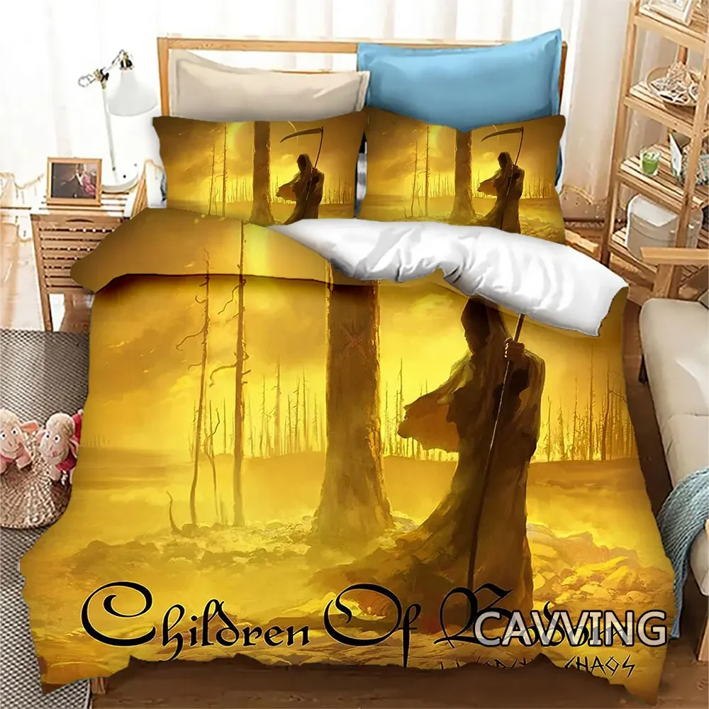 

Children of Bodom 3D Printed Bedding Set Duvet Covers & Pillow Cases Comforter Quilt Cover (US/EU/AU Sizes) Home Textile J01