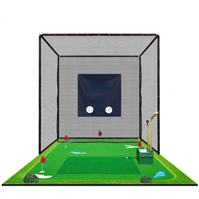 

Golf Xi net Swing batting cage net Indoor Xi equipment putting green set