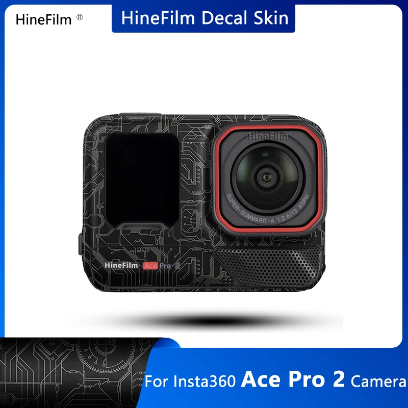 

Hinefilm Skin for Insta360 Ace Pro 2 Camera Sticker Wrap Cover for Insta 360 AcePro2 Protective Film Insta360 Ace Pro2 Wrap Skin