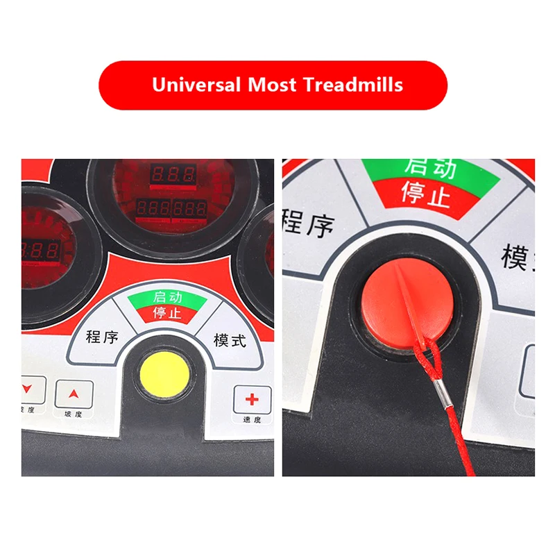 HOT! Magnet Clips Emergency Stop Switch Treadmill Key Replacement Universal Red Accessories Emergent Safety For Most Brands image 3