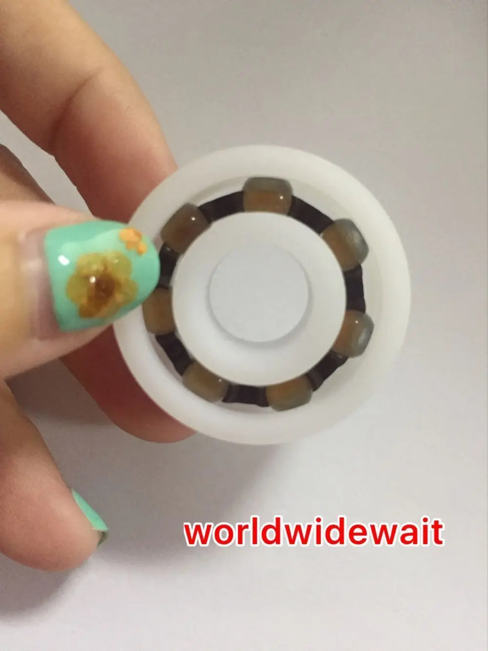 1PC 6900 6901 6902 6903 6904 6905 Deep Groove Radial Ball Bearing POM Plastic Glass White
