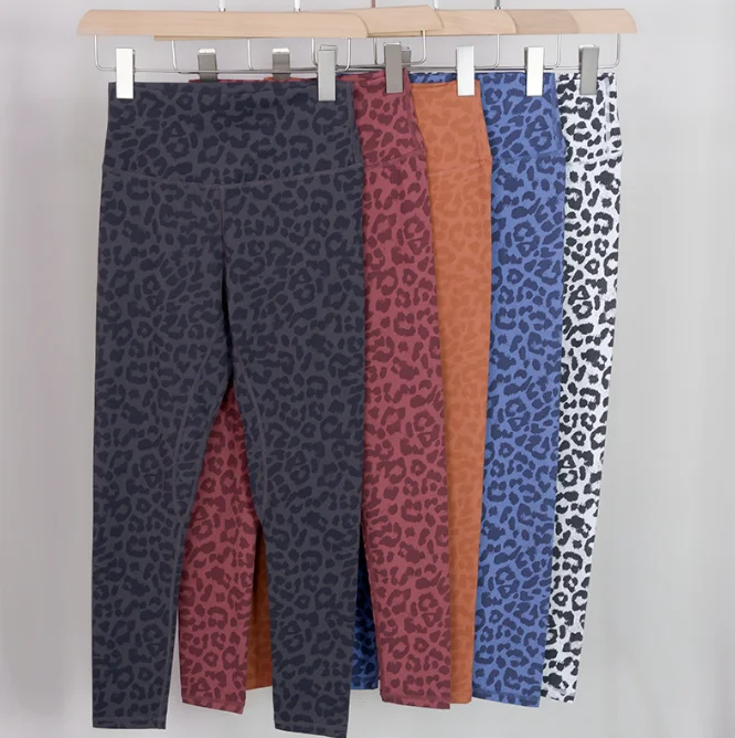 Leopard Skinny Pants women leggings size 2 4 6 8 10 12