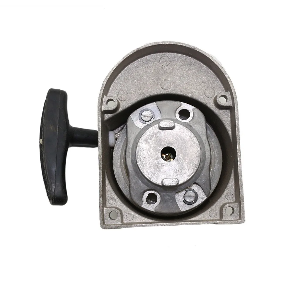 Aluminum Pull Start Recoil Starter Part For 2 Stroke  49cc 66cc 80cc Engine Motorised Motorized Bicycle Mini Moto Dirt Kids ATV