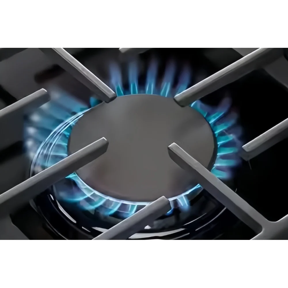 ALK Built-in Table Glass Panel Gas Hob with Electronic Ignition Gas Stove for Kitchen