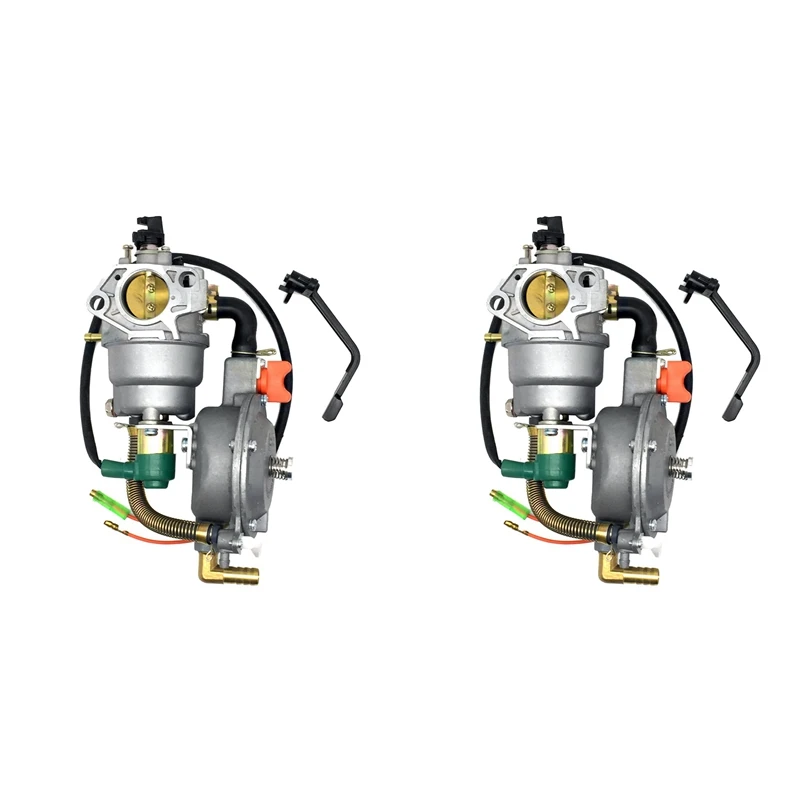 

2X Dual Fuel Carburetor For Honda GX390 GX340 Gas Small Engines 188F 5KW-8KW-LPG NG Petrol Carburetor Generator