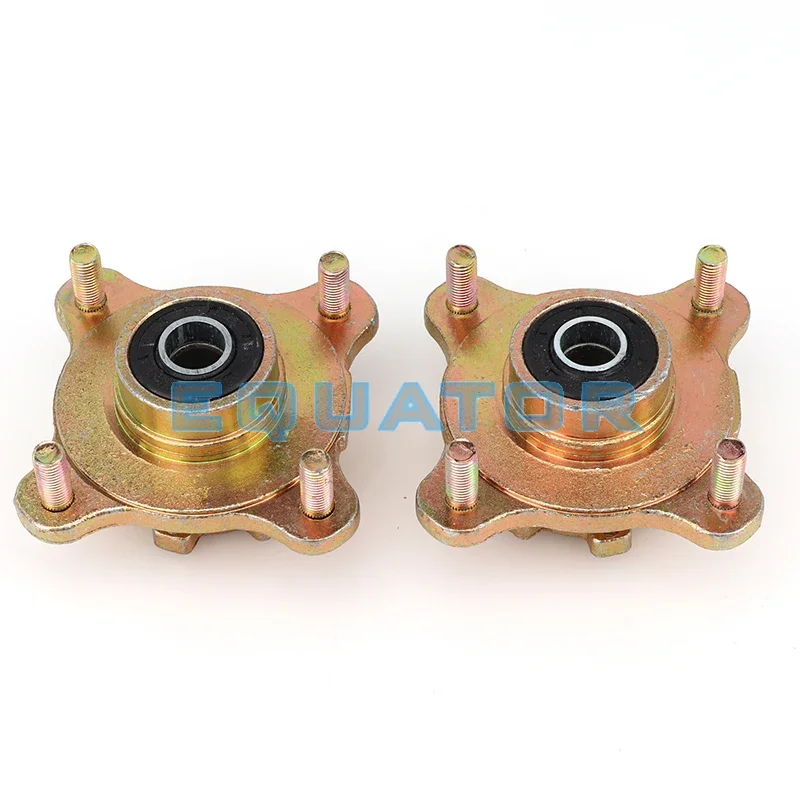 17-20mm 110mm*4 STUD M10 Front Brake Disc Wheel Hub Fit For 150cc 200cc 250cc ATV UTV Buggy Go Golf Cart Quad Bike Accessories