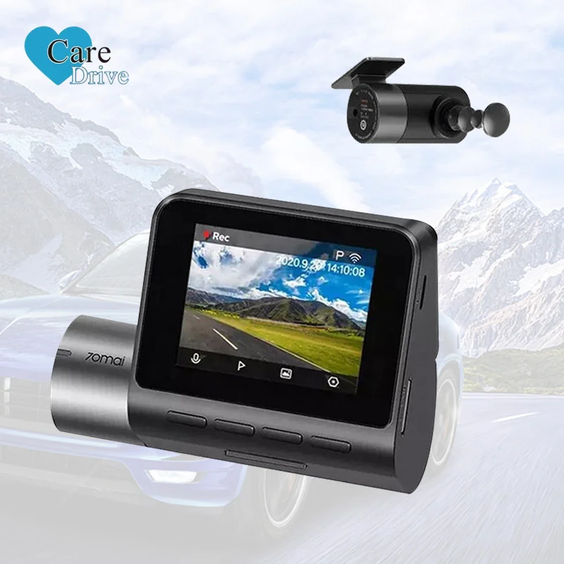 CareDrive Motorcycle Dash Cam 1080P Dual Lens Video Recorder Motorcycle Camera 2.7 Lcd Front And Rear Waterproof Dvr