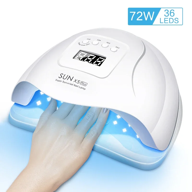 UV LED Nail Lamp 36 LEDS Professional Nail Dryer for Curing Nail Polish Manicure Lamp UV Light for Gel Nails Nail Art Tools