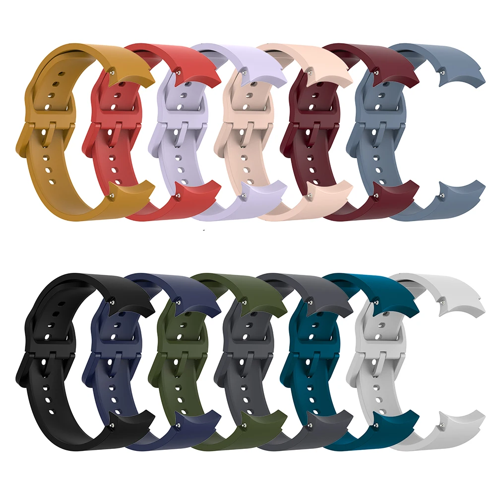 Cinturino in Silicone per Samsung Galaxy Watch 6/5/4 44mm 40mm 4 cinturino classico 46mm 42mm per Galaxy Watch 5 Pro 45mm