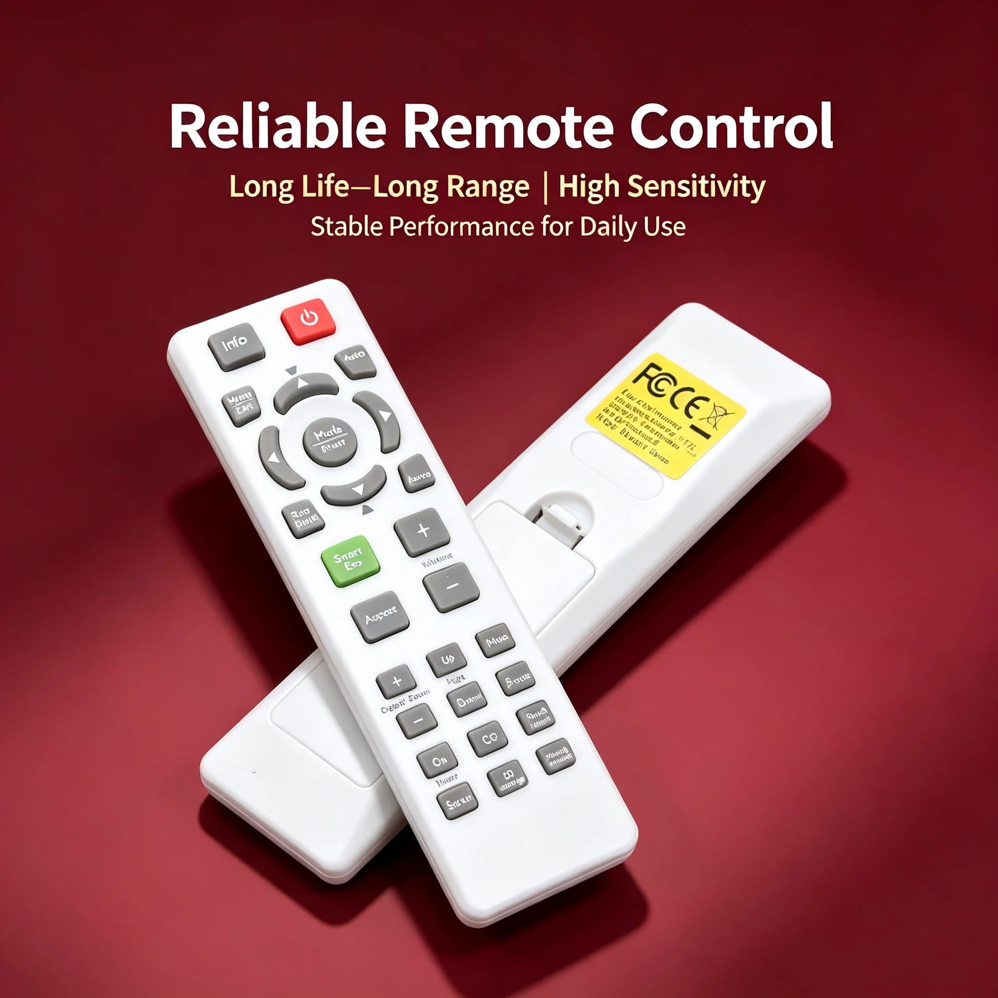 Remote Control RC02 For BenQ MX662 MW663 MS517 MX518 MW519 MX518F MX555 MS616ST MS3007 MS308B TH681 TH681+ TH750 Projector