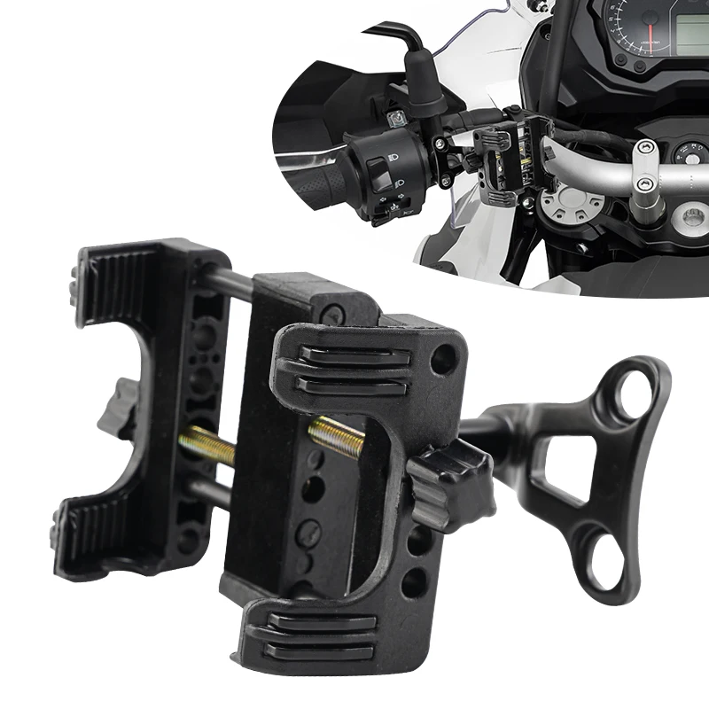 

Adjustable Motorcycle Riding Bracket Handlebar Phone Navigation Holder Stand Mount For Harley Sportster XL Dyna Softail Touring