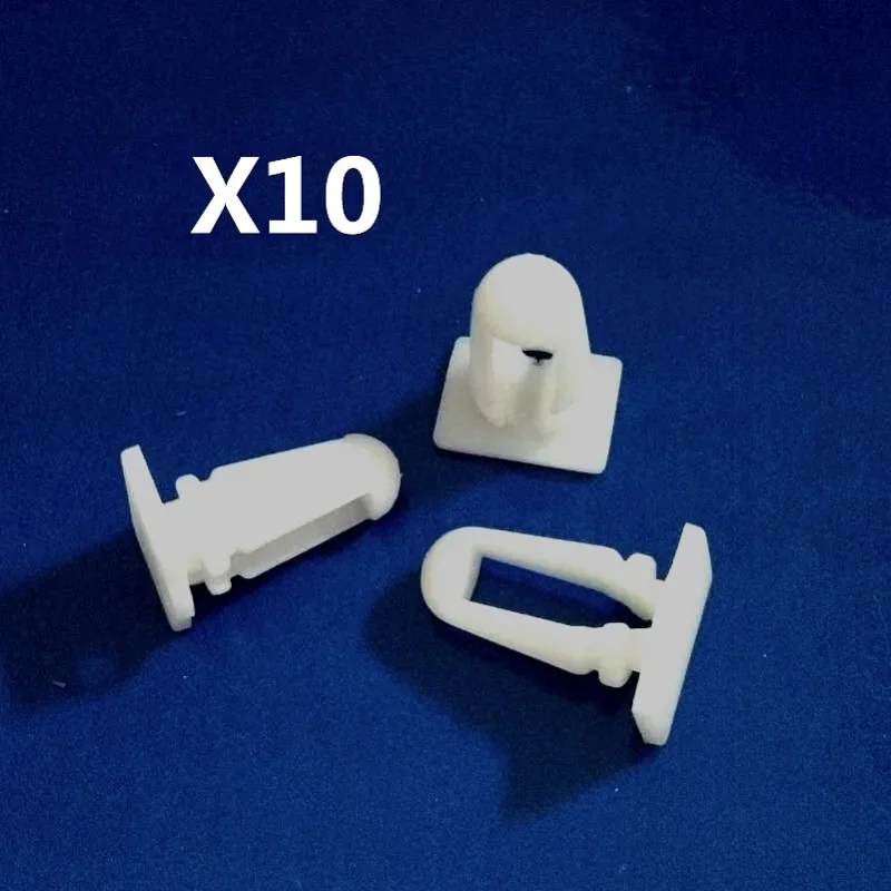 

10 Pieces Nylon Door Trim & Scuff Plate Moulding Clip Retainer for Audi for VW 191-853-577