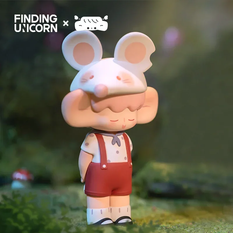 

FINDING UNICORN Wonton Island Animals Choir Blind Box Toys Kawaii Anime Action Figure Surprise Mystery Box Dolls Girls Gift