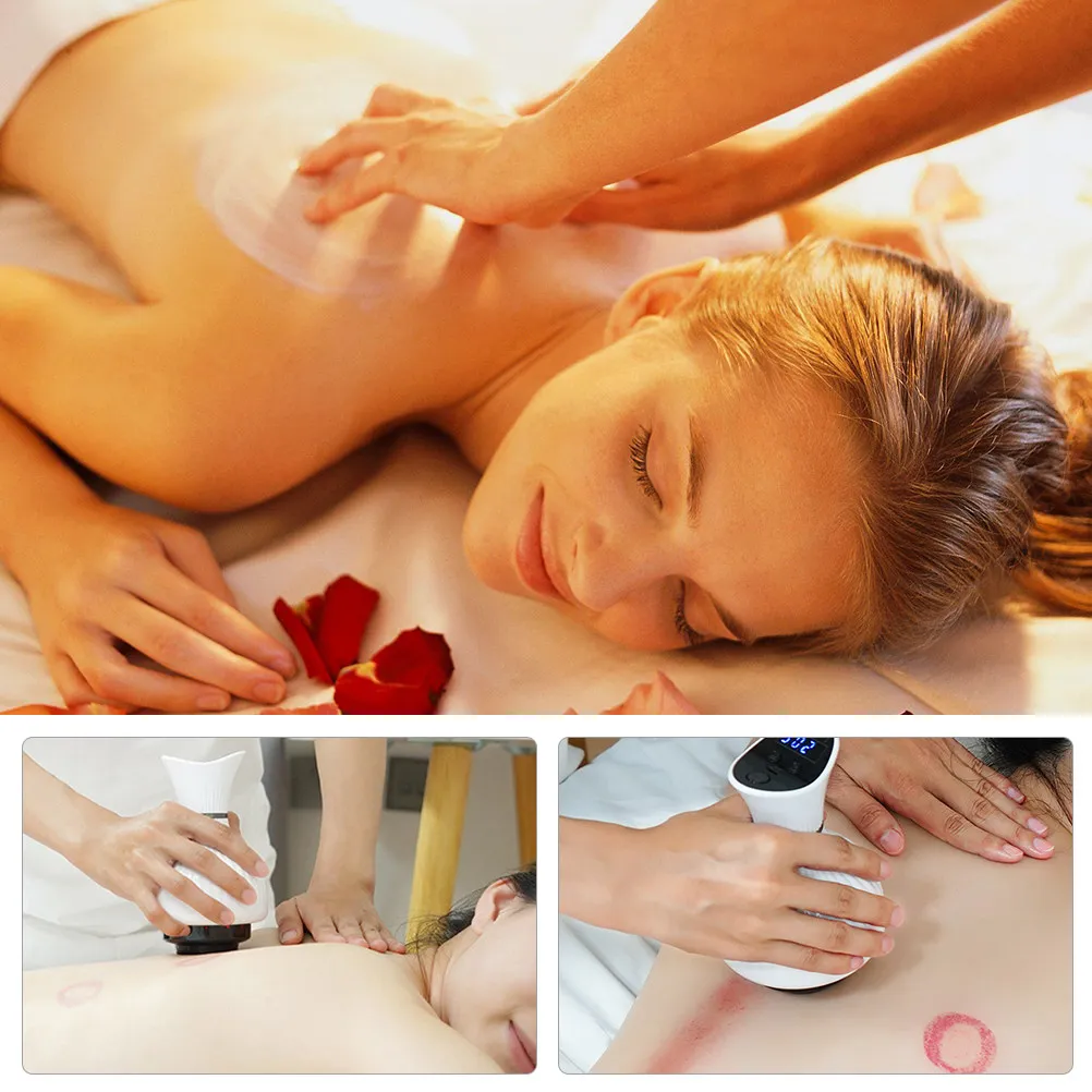 

Electric Scraping Instrument Rechargeable Body Scrapping Device For Meridian Massage Cupping Therapy Lymphatic Drainage