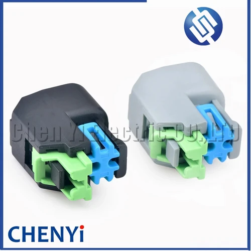 Imagen 2 del producto Conector rápido de 2 pines y 1.5mm para línea de combustible automotriz, enchufe de arnés de cableado 15419715 15423278 15423276 para EV6 USCAR