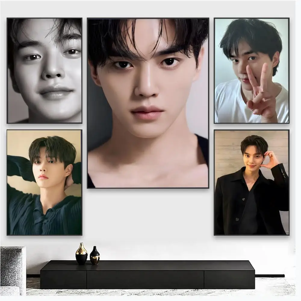 Song K-Kang ACTOR HOT Poster Sticky Poster Home Office Wall Bedroom Living Room Kitchen Decoration Painting