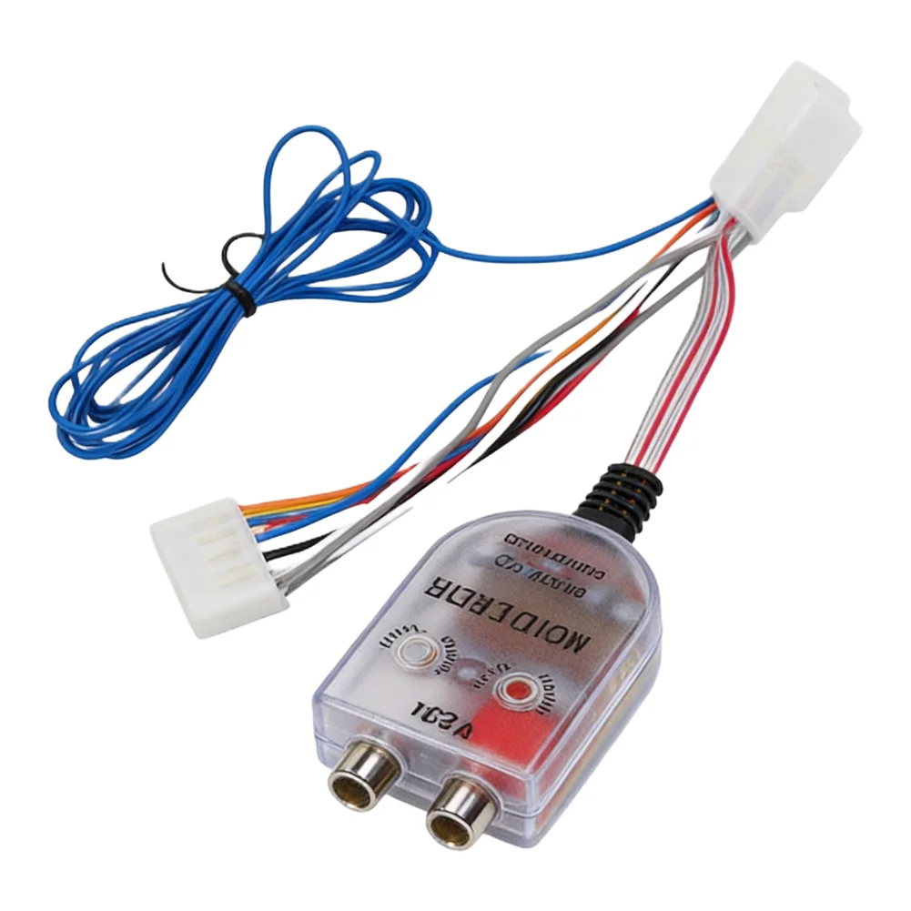 for toyota Wire Adapter for toyota Radio Harness Clear Instructions Line Out Converter Pre-installed Remote Wire As Shown In The