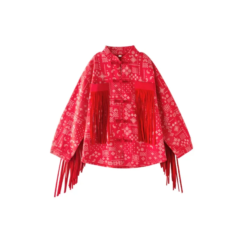 Czerwone spodnie streetwearowe Harajuku typu jogger, taktyczne spodnie cargo dla dziewcząt i chłopców, kostium do tańca, ubrania dla dzieci, odzież hip-hopowa.