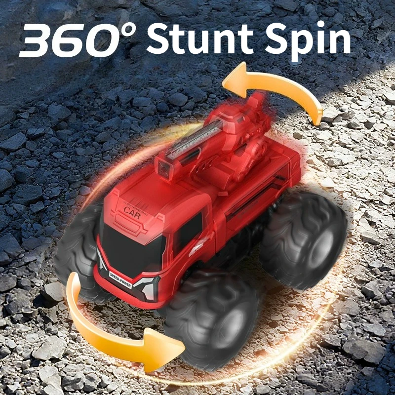 JJRC Q226 4WD Amphibious RC Toy Car One‑Touch Water‑Spraying Function Multi‑Player Outdoor Race Vehicle for Entertainment