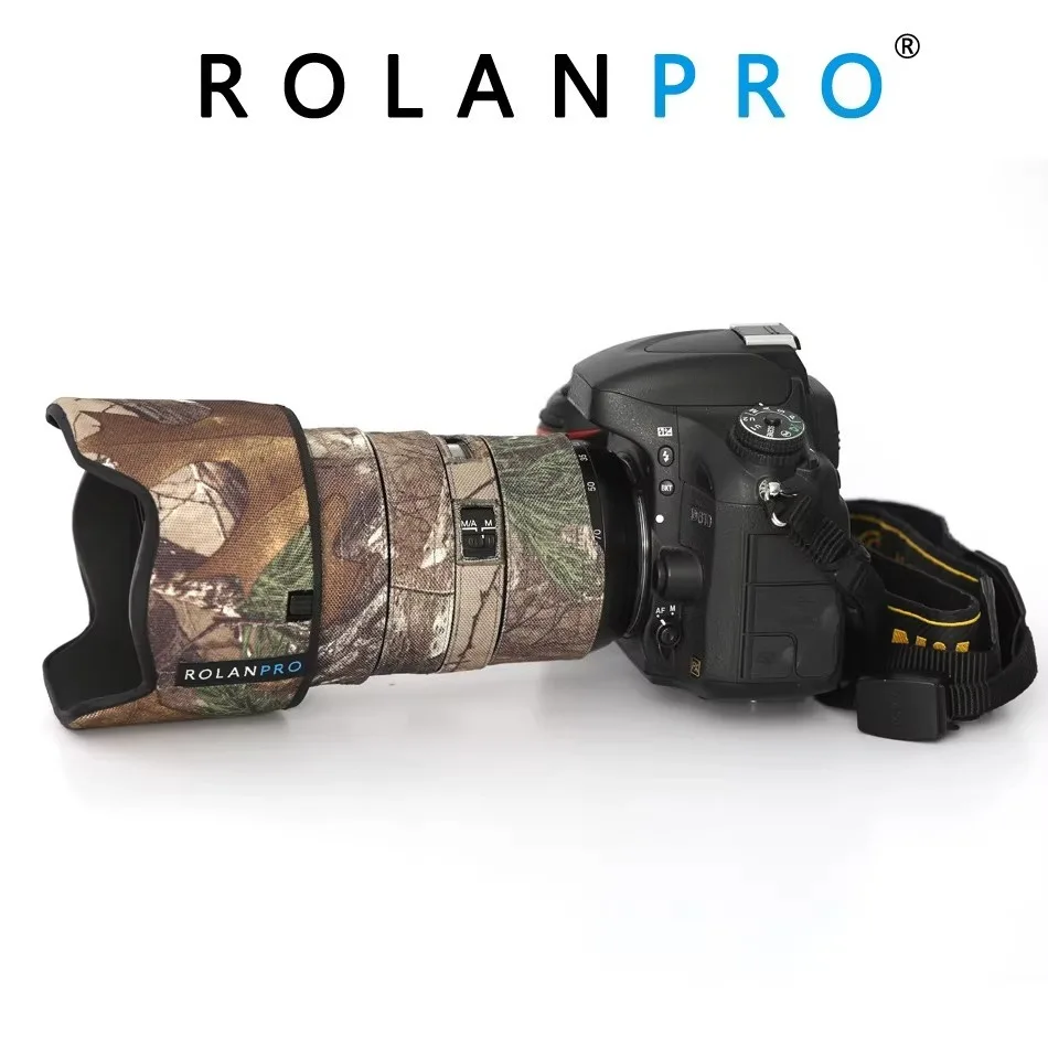 

Водонепроницаемое покрытие для объектива ROLANPRO для Nikon AFS 24-70mm F2.8G, защитный чехол для объектива, защитный чехол для камеры DSLR