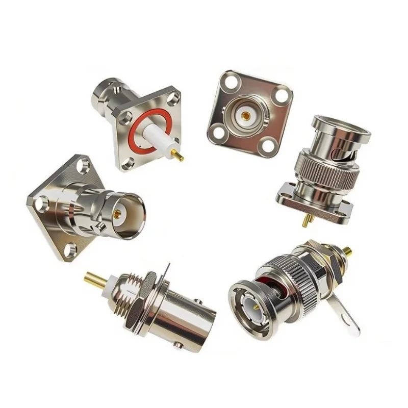5 pièces BNC-50KY/JF/JY/KF prise femelle isolée entièrement en cuivre connecteur mâle/femelle Oscilloscope prise de Surveillance vidéo