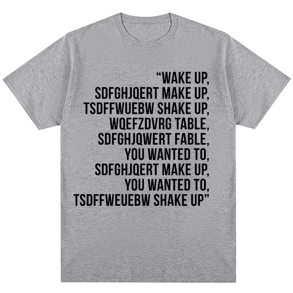 Wake Up System of A Down Chop Suey T-Shirts für Männer und Frauen, Mode Rockband Hip Hop Vintage T-Shirt, Lässige Baumwoll-T-Shirts Hip Hop – Detail 3