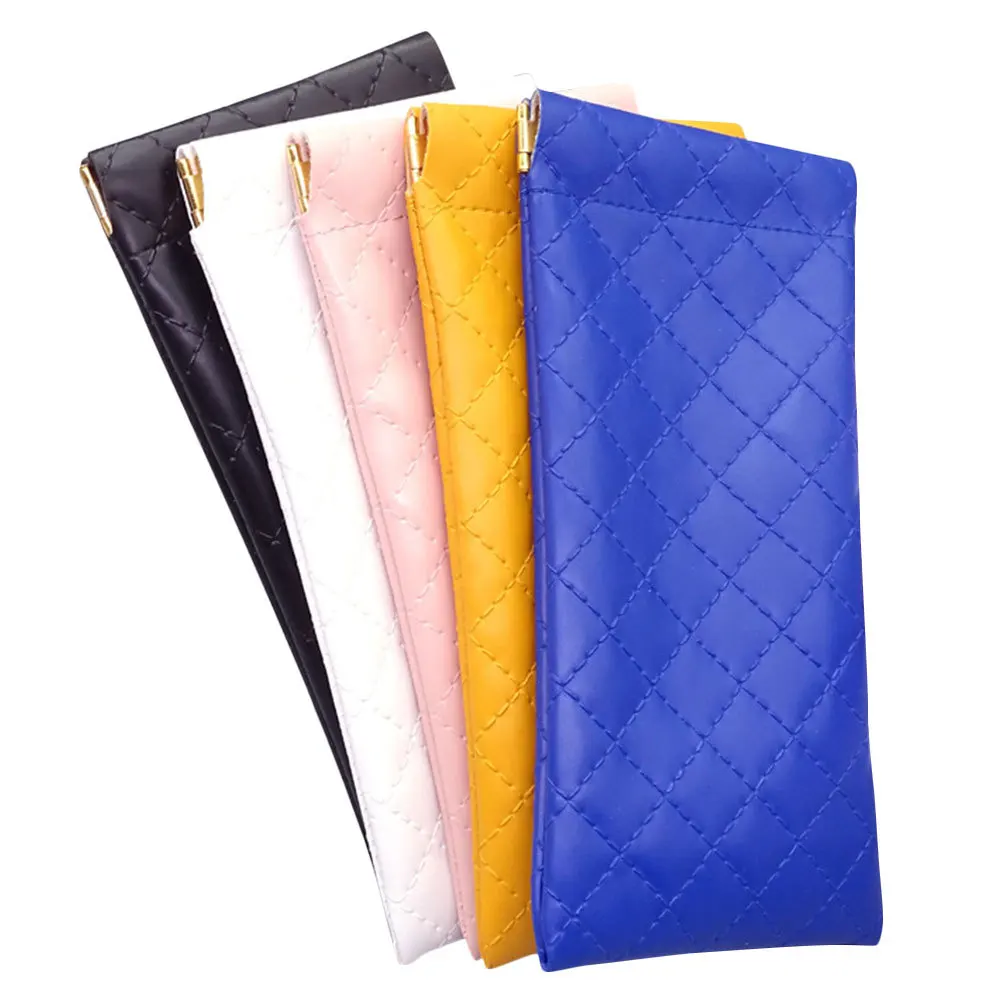 

5Pcs PU Glasses Pouch Soft Eyeglass Case Portable Travel Sunglasses Holder Reading Glasses Storage Bag Protective Sleeve