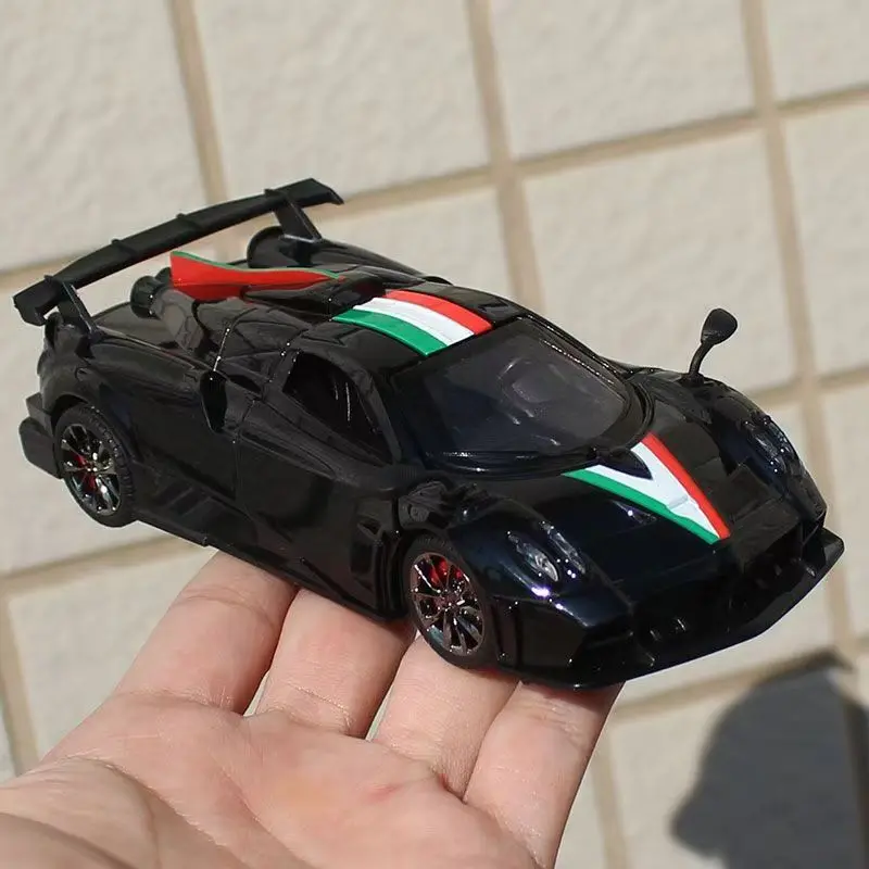 

Модель спортивного автомобиля Imola 1:32 из сплава, с функцией отката, звуком и светом, игрушка-подарок, коллекционная модель из литого сплава