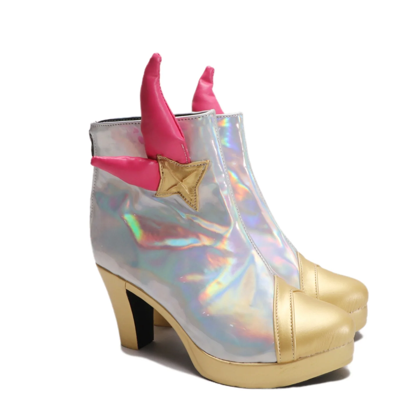 Star Guardian Kaisa Cosplay Shoes League of Legends/LOL: Star Guardian Kai'Sa SG Boots Ahri Akali Halloween Shoes
