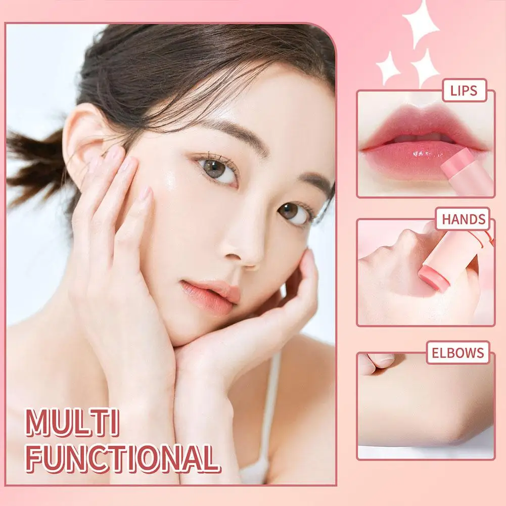 Collagen Multi-Purpose Balm Stick Anti-Wrinkle Brightening Moisturizing Facial Care for Dull Skin Face Lifting Treatment 8g N9F7