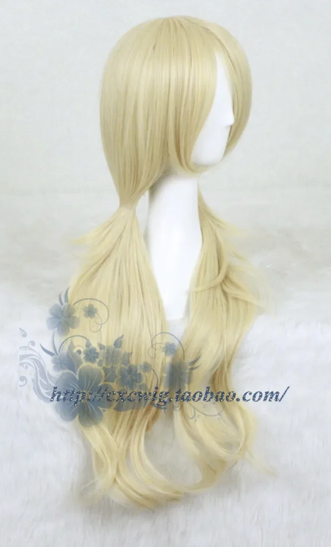 Sucker Punch Women Baby Doll cosplay wig Baby Doll role play blonde hair golden wig costumes