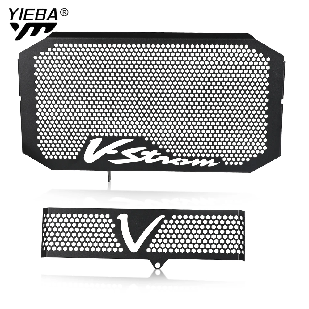 Motorcycle Radiator Grille Guard Protector Cover For Suzuki V-STROM DL650 VSTROM DL 650 2004 2005 2006 2007 2008 2009 2010 2011