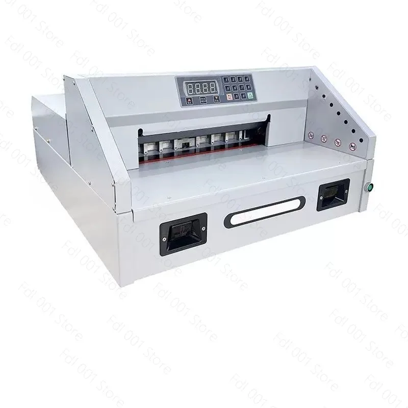 New E330S Desktop electric paper cutter CNC automatic paper cutting tender trimming office heavy automatic cutting machine 120w