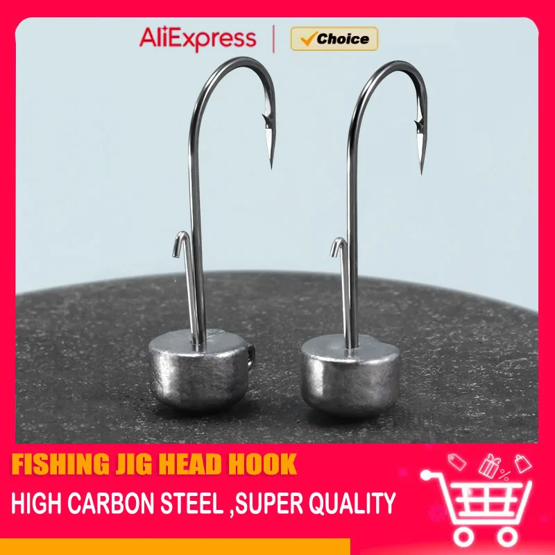 1.5g 2.5g 3.5g 4.5g 5g 6g Ned rig jig head hook for soft baits fishing hook tackle ,trout stand fishing accessories