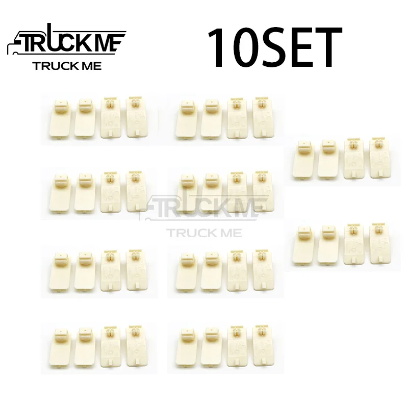 10SET/BOX Truck Seat Repair Kit Slider For Ivecoo EuroStar 93161381 MAN 81623406108 Renaultt Midliner Midlum D-Truck 5001857868