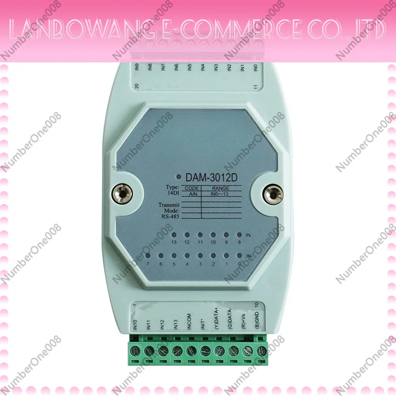 DIO Switch Acquisition Module 16 Channel Isolated Digital Input DAM3013D DAM3012D Industrial Automation Control