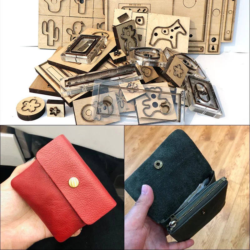 Japanese steel knife die hand leather goods zero wallet bag knife die hand leather tools knife die