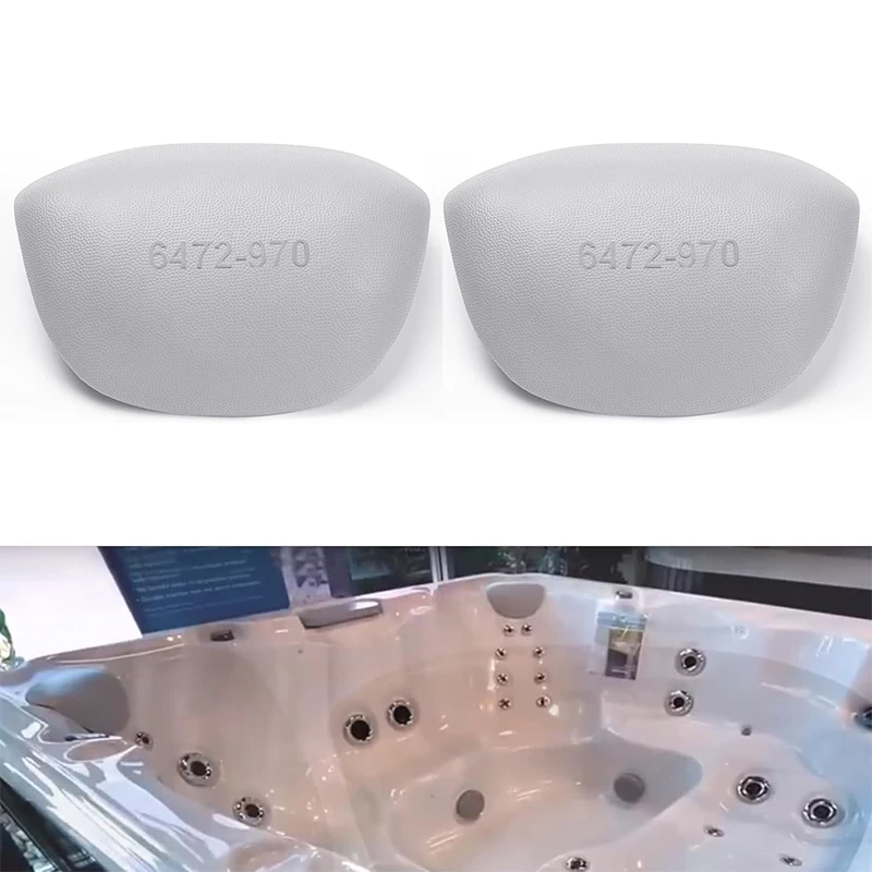 

6472-970 680 Hot Tub Spa Pillows Replacement for Sundance 680 Series Spas 2003+ for 2007+ Hamilton/Hartford/Hawthorne(2 Pack)