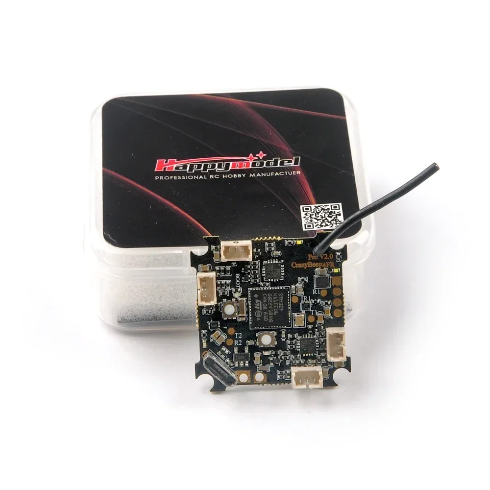 

HappyModel Crazybee F4 Pro V2.0 - Flight Controller BLHELIS 5A ESC SPI Receivers