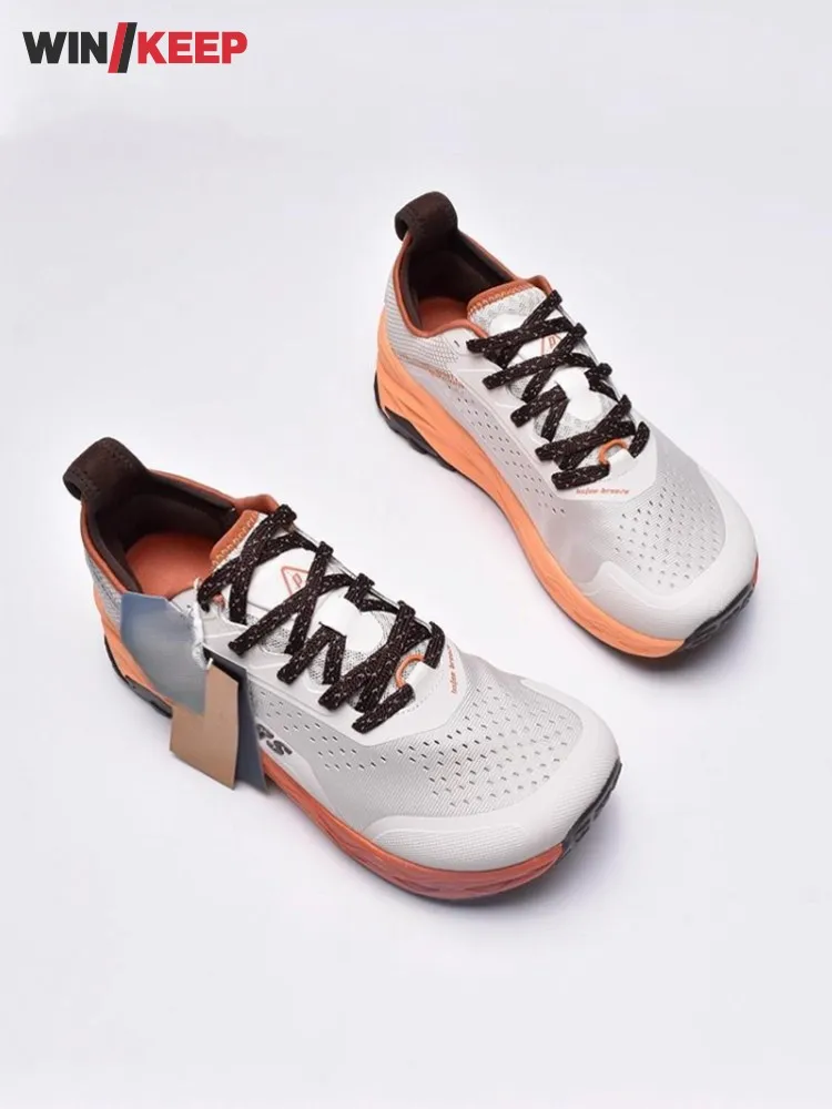 

New Fashion Men Women Lace Up Non Slip Outdoors Breathable Mesh Fabric Sports Comfortable Outdoor Hiking Shoes Climbing Shoes